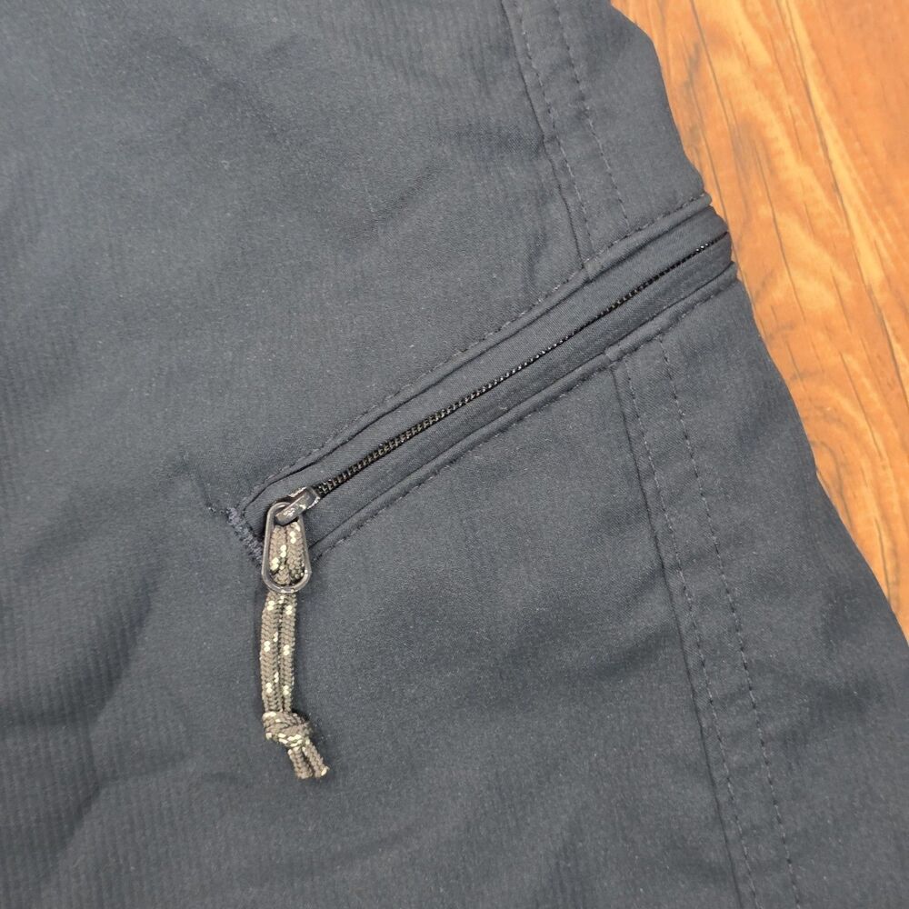 Wrangler Men Size 40 Outdoor Hiking Cargo Shorts Performance Stretch Navy Trail - Picture 11 of 14